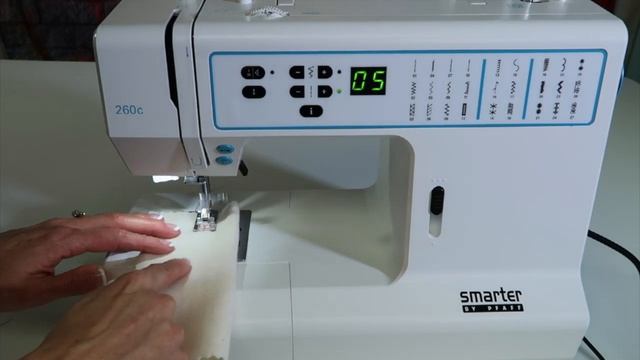 SMARTER by PFAFF 260c 27 Mending Stitch смотреть онлайн