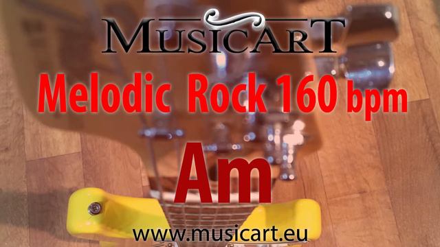 Melodic Rock backing track for guitar - A minor - C Major смотреть онлайн