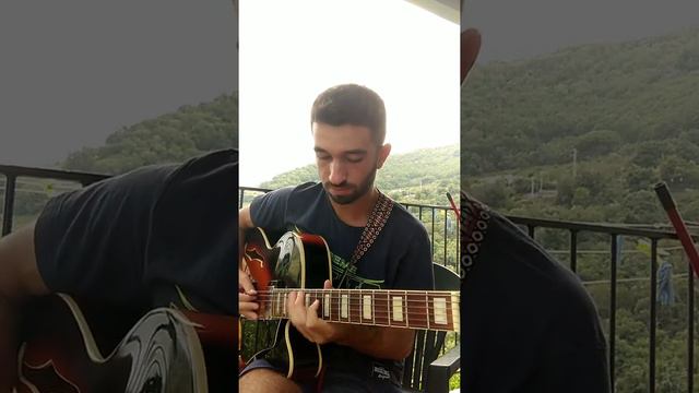 blues funk & jazz improv guitar Ibanez af 75 bs смотреть онлайн