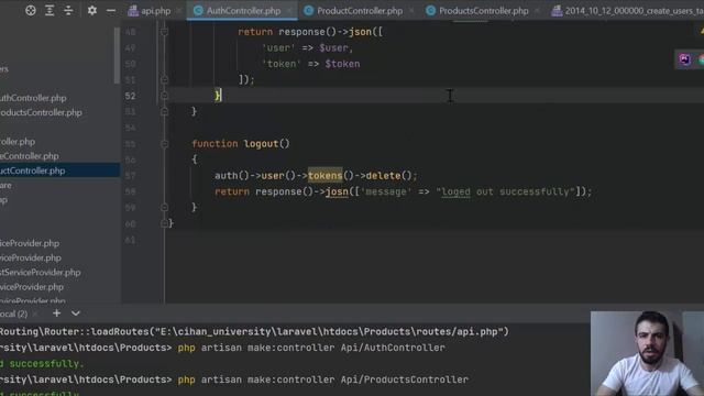 API with Authentication in Laravel from Zero to Advance смотреть онлайн