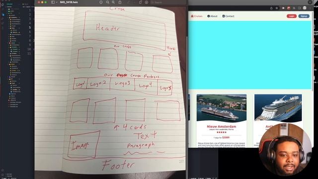 (Day 94.5) Coding Journey: Creating a layout for my React Project! смотреть онлайн