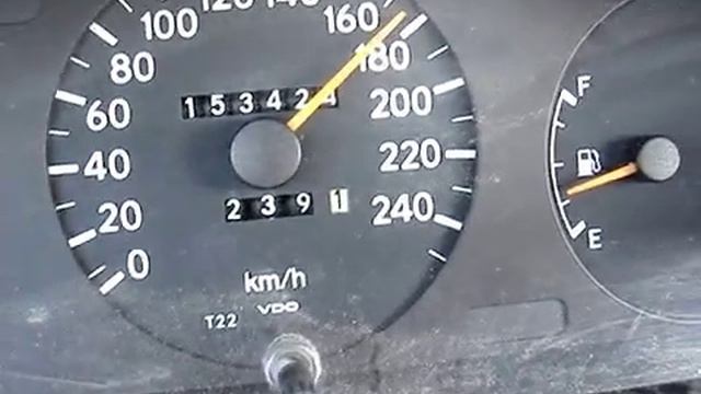 sprint 60-190 km/h Toyota Carina E смотреть онлайн