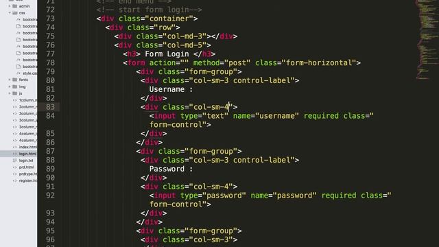EP.3 อธิบาย Code Form Login, bootstrap : class form (คอร์ส php+mysqli) смотреть онлайн
