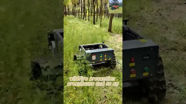 China made robotic slope mower low price for sale, Chinese best pond weed cutter смотреть онлайн