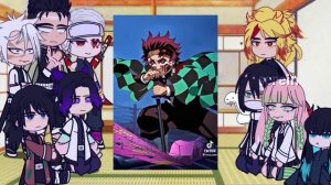 Hashiras react to demon Tanjiro / Kamaboko squad「」season 1 Hashiras「」⚠️manga spoilers⚠️「」kny
