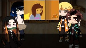 GACHA LIFE Demon Slayer React to Sans (UnderTale) (English/Português)