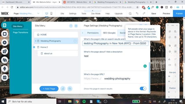 How To Add Title Tag & Meta Description On Wix - Advanced Wix SEO (PART 5) смотреть онлайн