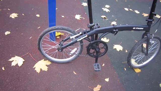 Складной велосипед BTWIN обзор смотреть онлайн