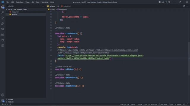 Create - Tutorial FIREBASE CRUD WEB bootstrap Dengan Rest API смотреть онлайн