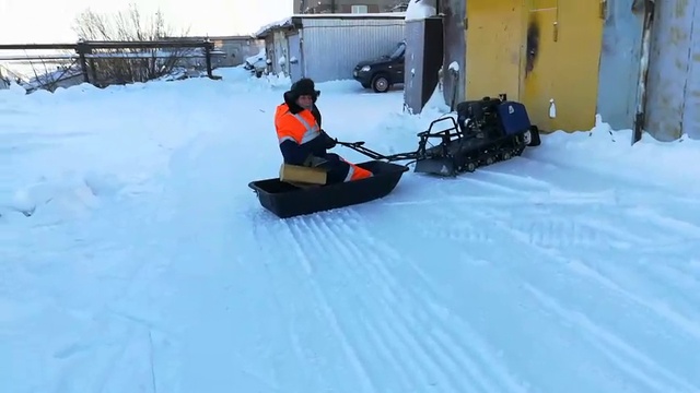 МотобуксировщикМужик подъем в гору - супер) смотреть онлайн
