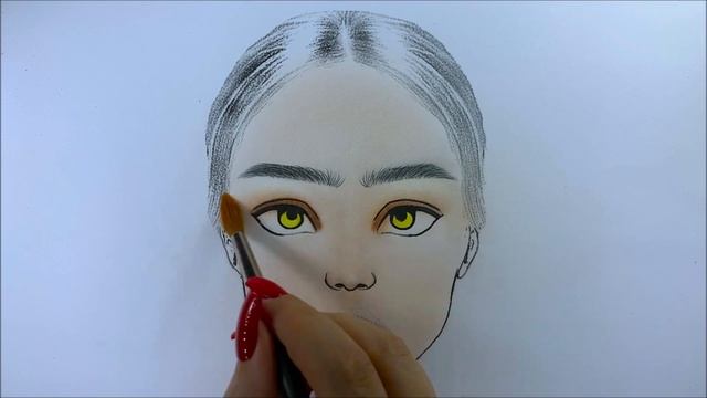 What Should I Name This Makeup Look ? Line Art Makeup Face Chart Tutorial смотреть онлайн