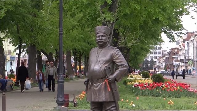 Красивый город Владикавказ. Северная Осетия - Алания. смотреть онлайн