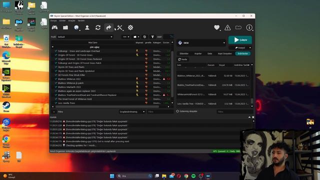 SKYRIM YENİ MODLAMA SERİSİ #4 FLORA FPS #skyrimtürkçe смотреть онлайн