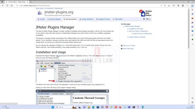 JMeter Plugin Manager not showing up in Options!!!????? #jmeter #plugins #performancetesting смотреть онлайн