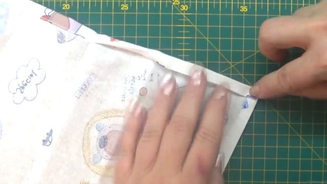 Советы и секреты шитья Запечатываем уголки пелёнок. Пелёнка Как выкроить и сшить смотреть онлайн