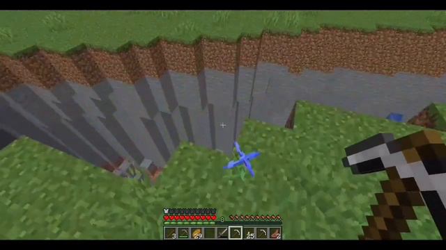 [2]ПЕРВЫЙ ПОХОД В ШАХТУ! - ванильное выживание minecraft смотреть онлайн