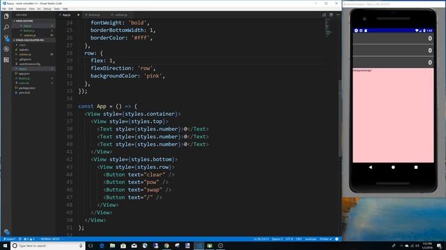 How to build a layout in React Native смотреть онлайн