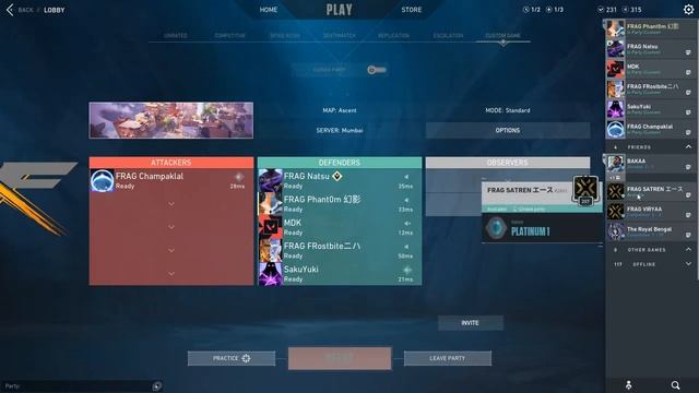 Valorant LIVE - Watch CrossFRAG squad in action ! #valorant #india смотреть онлайн