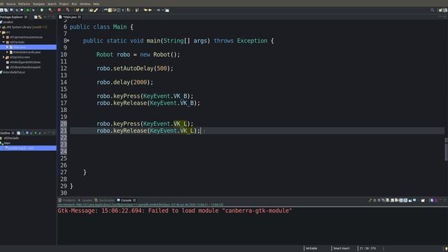 Java Bot #2 - Criando um bot que escreve textos sozinho! (Eventos do teclado смотреть онлайн