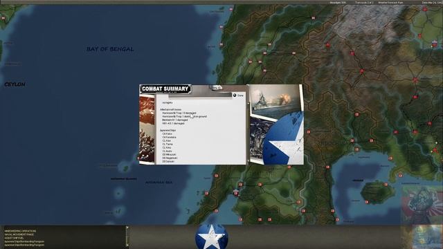 War in the Pacific: AE - PBEM Combat Resolution 23th Mar 1942 смотреть онлайн