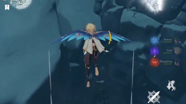 How to reach at highest point of Skyfrost nail “DRAGONSPINE” in Ganshin Impact смотреть онлайн
