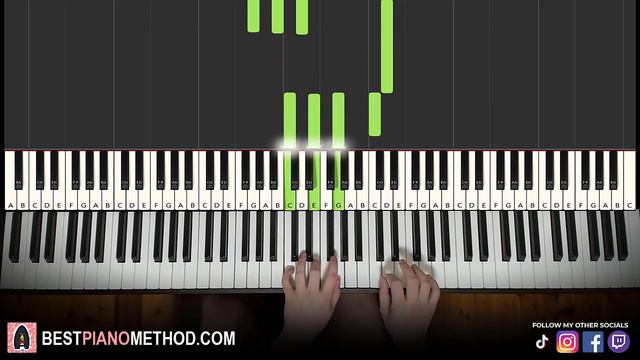 How To Play - Vance Joy - Riptide (Piano Tutorial Lesson) смотреть онлайн