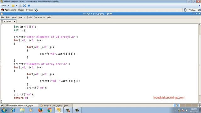 Passing 2d-array to function | Programming in C смотреть онлайн