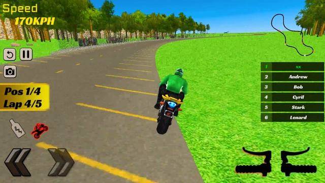 Real Super Bike Racing 3D 2018 - Gameplay Android game - motorcycle racing games смотреть онлайн