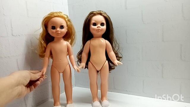 Обзор куклы Эли (новое тело) от фабрики Весна/сравнение со "старым" телом смотреть онлайн