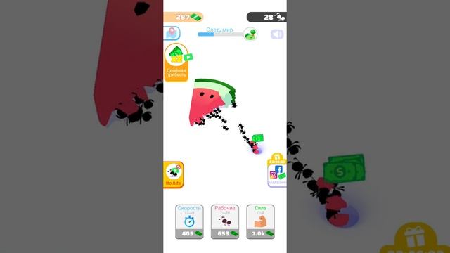 Обзор игры ► Idle Ants - Симулятор муравьёв (без комментариев) смотреть онлайн