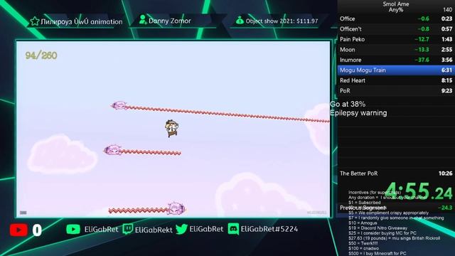 Smol Ame Any% Full Game 9:33.64 смотреть онлайн