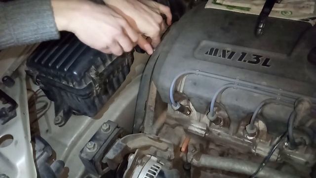 Замена ремня генератора Daewoo Sens смотреть онлайн