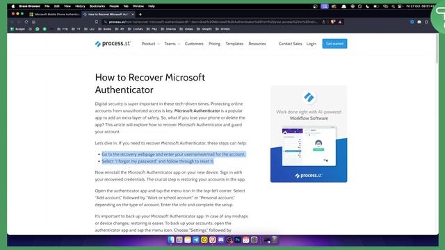 How To Recover Microsoft Authenticator App (Tutorial) смотреть онлайн