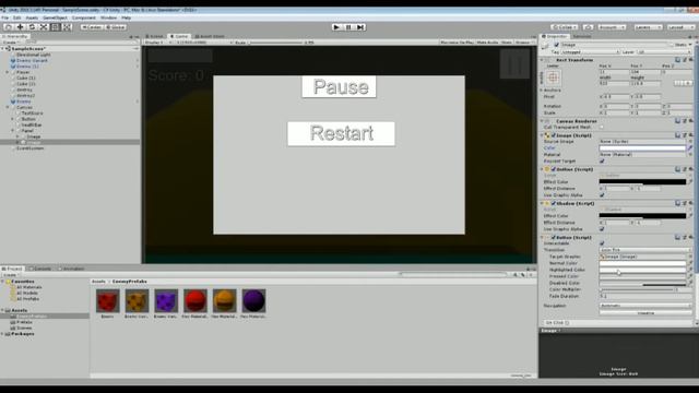 Изучение C# Unity / Урок #21 - Panel | Создание паузы смотреть онлайн