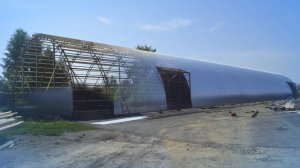 Ангар арочный/прямостенный
