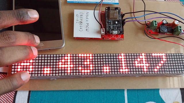 Web Server Based Scrolling Message Display смотреть онлайн