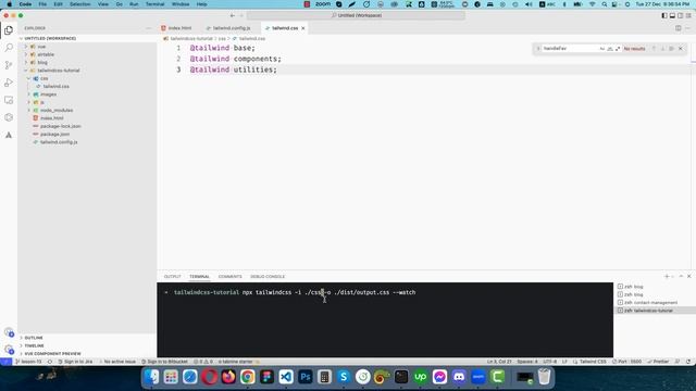 #01 Install Tailwindcss with CLI | Tailwindcss install Bangla tutorial смотреть онлайн