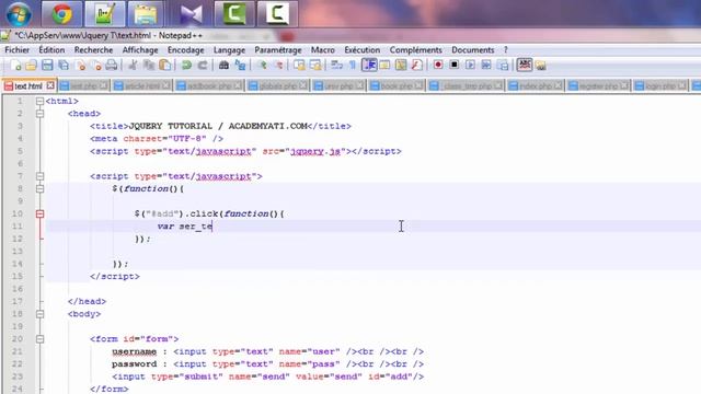 دورة مكتبة JQuery : الدرس 27 (استعمال خاصية serialize) смотреть онлайн