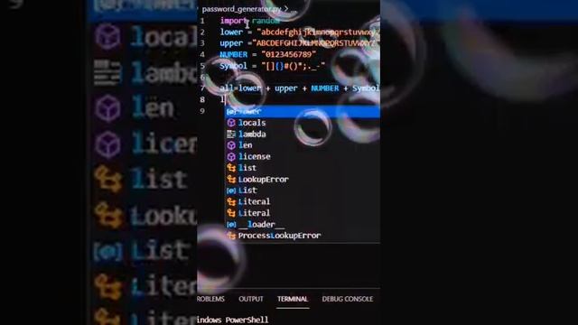 password Generator in Python #palthink смотреть онлайн