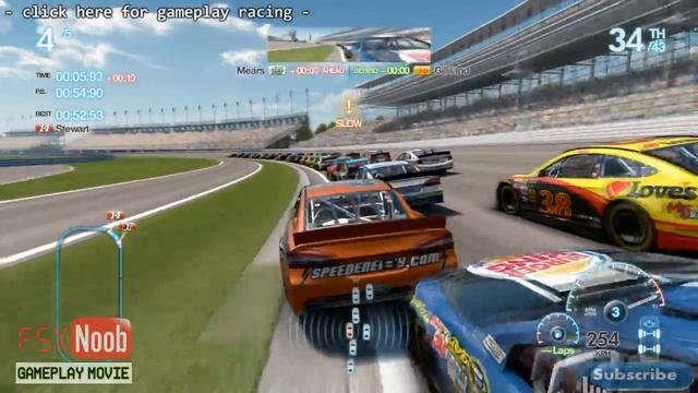 NASCAR The Game 2013 Crashes HD