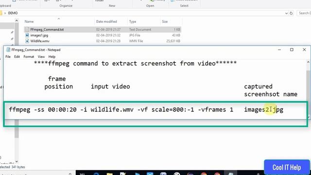FFmpeg- How to extract screenshot from a video with FFmpeg at a given time? смотреть онлайн
