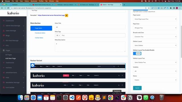 How to use Page builder and Widget Builder Explained - Katerio - News & Magazine Multilingual CMS смотреть онлайн