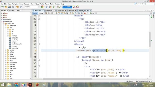CRUD operations by OOPs concept in php tamil | OOPs db connection in php смотреть онлайн
