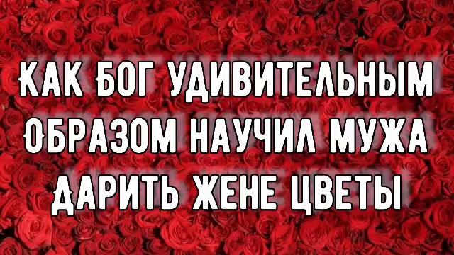 Очень интересно ?||БОГ УДИВИТЕЛЬНЫМ ОБРАЗОМ НАУЧИЛ МУЖА ДАРИТЬ ЖЕНЕ ЦВЕТЫ ? ||Легеза И.И смотреть онлайн