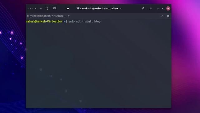 Ubuntu Linux - How to Use and Install htop process viewer смотреть онлайн