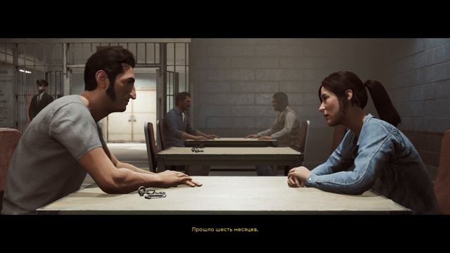 A Way Out PS4pro прохождение локальная игра