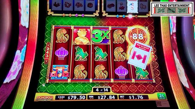 New MONOPOLY LUNAR NEW YEAR Slot Machine смотреть онлайн
