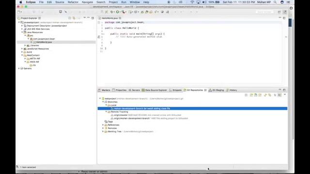 GIT and BitBucket Basics - Clone, Commit, Push, Revert commits смотреть онлайн