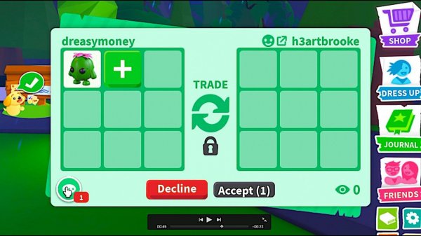 W/F/L? Trade Adopt Me - Cactus Friend